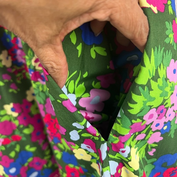 Sugarlips Green Floral Midi Dress - Picture 6 of 14